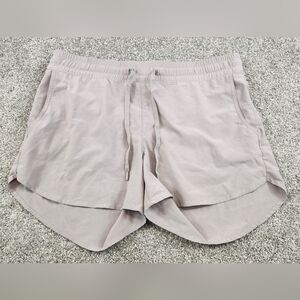 Eddie Bauer Women's Size Medium Khaki Active Shorts Drawstring Pockets